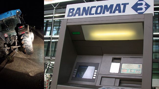 Petrosino, malviventi sradicano cassa di una stazione rifornimento con trattore