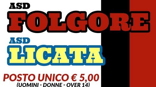 Eccellenza, Folgore debutto casalingo contro il LIcata