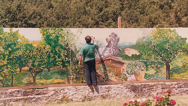 Santa Ninfa, l’azienda Italtel dona dipinto di Nino Cordio al Comune