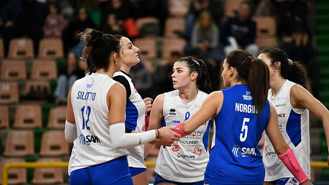 Il Marsala Volley torna da Catania con una sconfitta