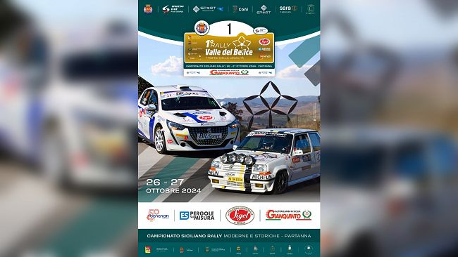 Rally Valle del Belice: iscrizioni prorogate fino al 21 ottobre