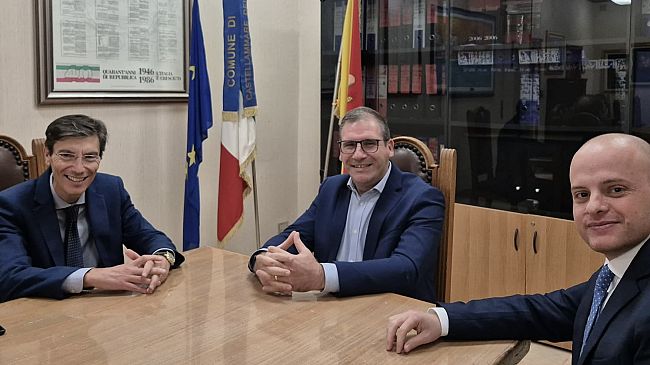 Visita istituzionale del Questore e del neo dirigente del commissariato di Castellammare