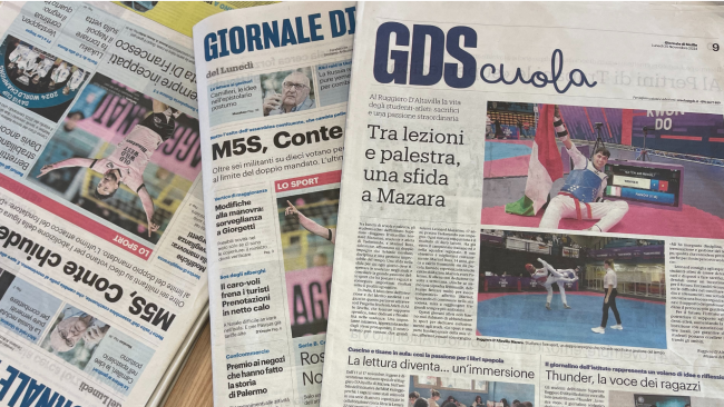 Mazara, gli articoli degli studenti dell’I.S. Ruggiero D’Altavilla pubblicati sul Giornale di Sicilia
