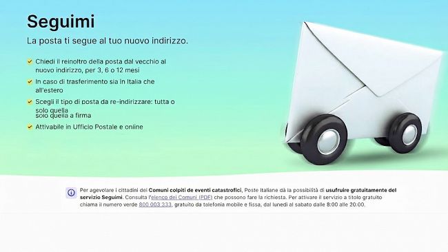 Poste Italiane attiva il servizio Seguimi nel trapanese: la corrispondenza inoltrata ovunque