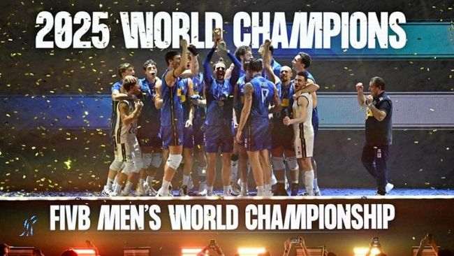 L'Italia del volley maschile si conferma campione del mondo battendo la Bulgaria