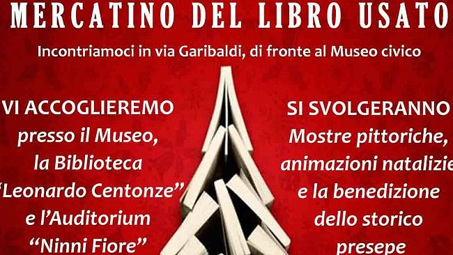 Castelvetrano, per l’Immacolata il mercatino del Libro usato e tante iniziative culturali e religiose