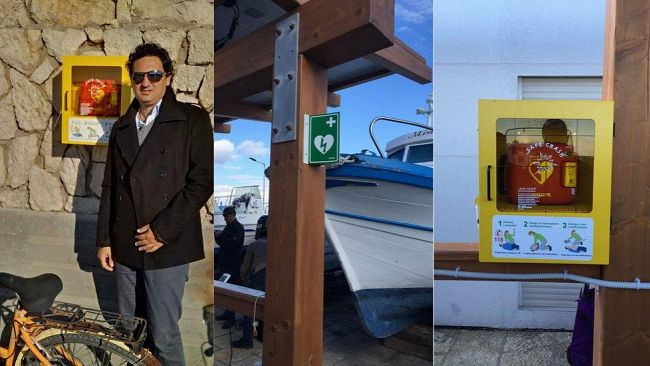 Tre defibrillatori automatici nelle aree portuali di Favignana, Levanzo e Marettimo