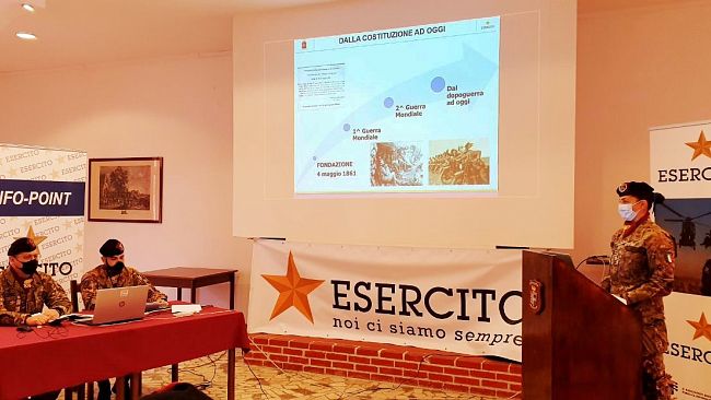 Sesto Reggimento Bersaglieri, proseguono gli incontri con le scuole della provincia