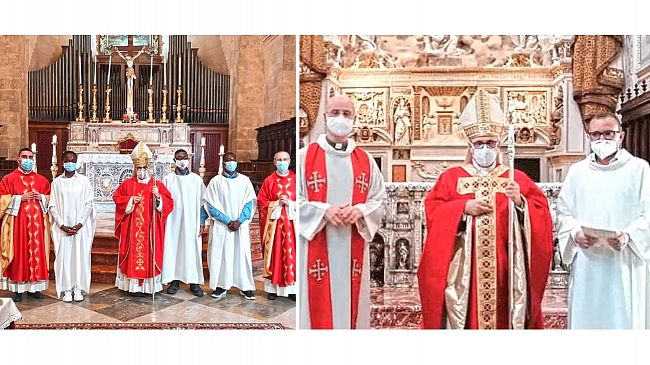 Pentecoste, iniziazione cristiana per quattro ragazzi dell’Africa