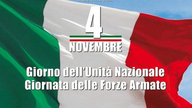4 novembre  2022 - “Giorno dell’Unità Nazionale e Giornata delle Forze Armate”