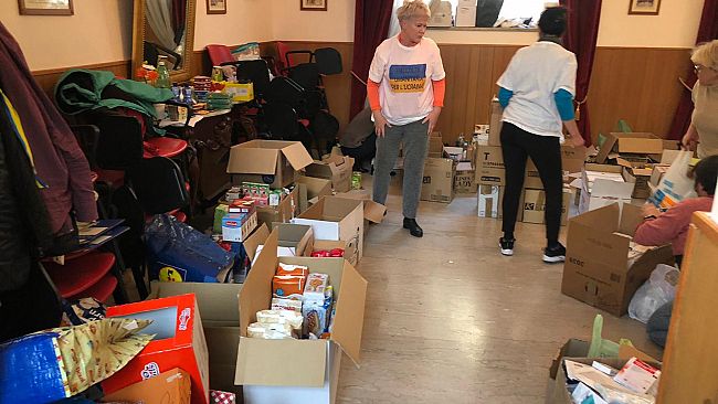 Aiuti per l'Ucraina, partito il primo carico con le donazioni dei trapanesi