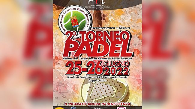 Trapani. Tutto pronto per iI Torneo di Padel organizzato da Ail