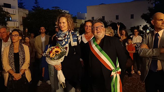 La Principessa ereditaria del Liechtenstein alle Egadi