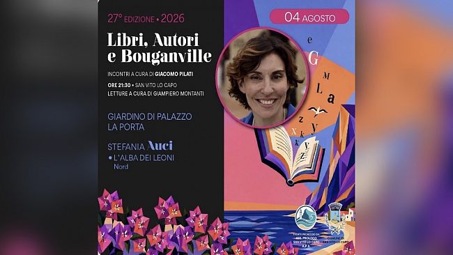 Stefania Auci presenta a San Vito Lo Capo “L’Alba dei Leoni”, ultimo capitolo della saga dei Florio