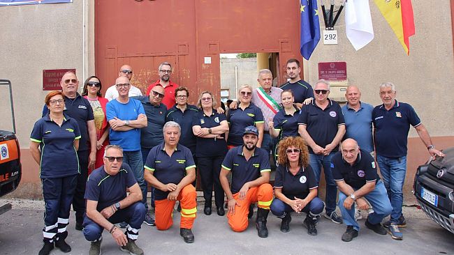 Partanna, inaugurata la sede del gruppo comunale di Protezione Civile