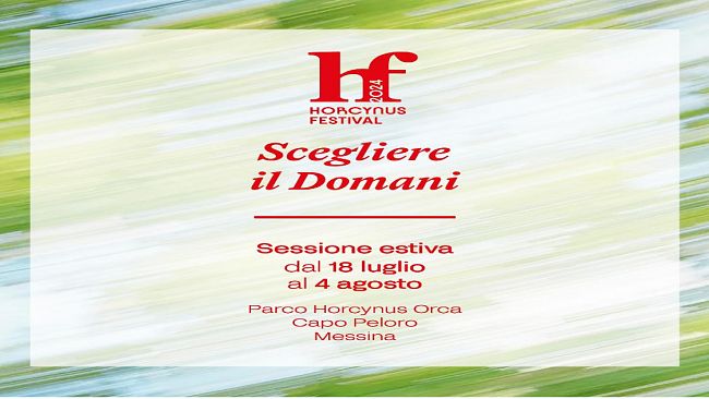 Messina, “Scegliere il domani” al centro della XXII edizione dell’Horcynus Festival che prenderà il via il 18 luglio
