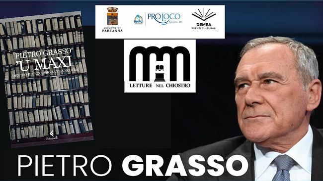 Partanna accoglie Pietro Grasso per una serata dedicata alla legalità e alla memoria storica
