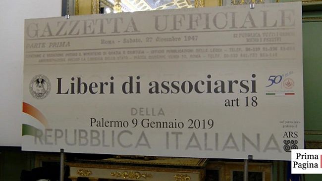 VIDEO – Liberi di Associarsi, il GOI si riunisce a Palermo contro la nuova legge voluta da Fava