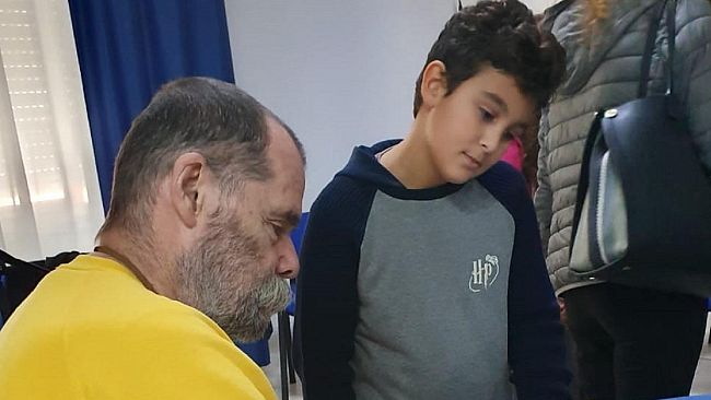 L’illustratore Armir Greder a Castelvetrano, ospite dell’Istituto Capuana Pardo