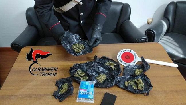 Il pastore belga Nadia fiuta la droga: i Carabinieri arrestano un 33enne