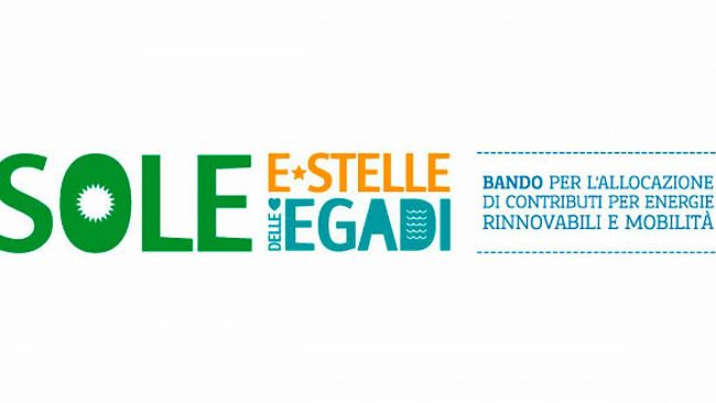 Quattro nuovi bandi per “Sole e stelle” alle Egadi, per promuovere lo sviluppo sostenibile e la diffusione delle fonti rinnovabili nelle isole minori