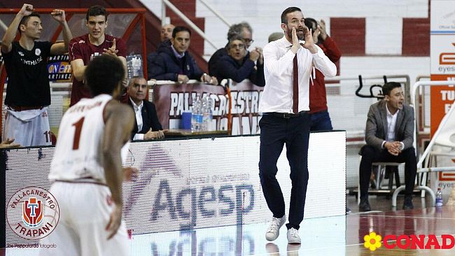 Pallacanestro Trapani: domani in campo contro la Viola Reggio Calabria