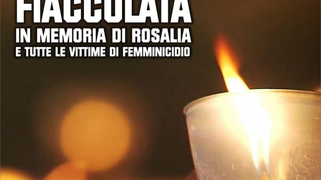 Mazara, stasera fiaccolata in memoria di Rosalia Garofalo e di tutte le vittime di femminicidio