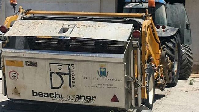 Nuovamente in tilt la pulispiaggia di Castelvetrano.  E se non funzionava davvero? E se fossero stati eccessivi gli entusiasmi?