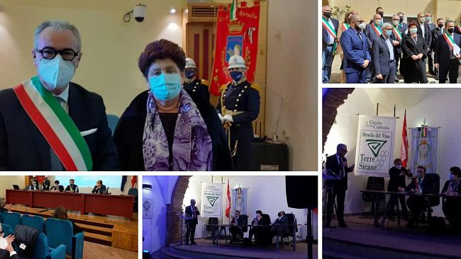 Il sindaco Nicolò Catania incontra la vice ministra Teresa Bellanova a Sambuca e a Marsala