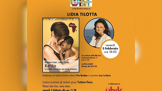 La giornalista Lidia Tilotta presenta all'Ist. 'Florio' di Erice il suo libro