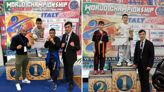 Sindaco e ass. allo Sport si congratulano con il campione di Kickboxing Accardi