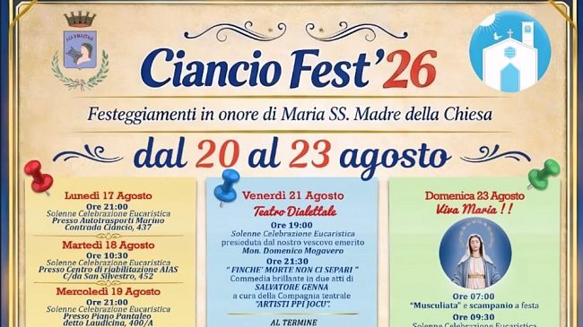 Marsala, Contrada Ciancio si veste a festa: tutto pronto per la CiancioFest 2026