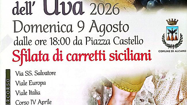 Torna la Festa dell'Uva ad Alcamo