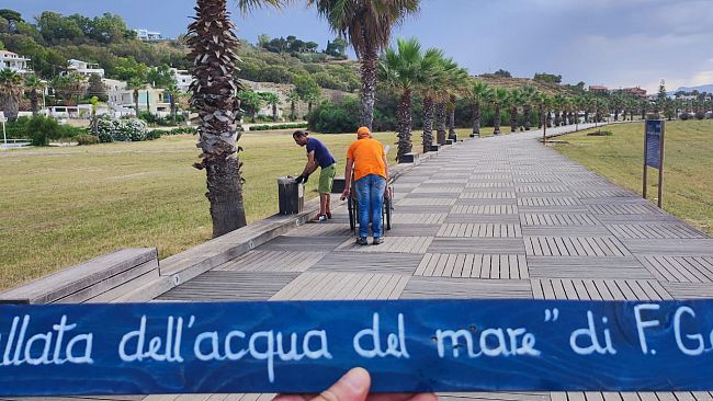 Porto Palo, recuperate  e restaurate le parti delle tre istallazioni vandalizzate durante la notte di sabato scorso