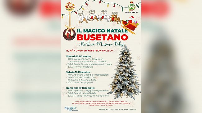 Magico Natale Busetano tra luci, musica e delizie
