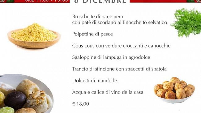 Festa dell'Immacolata con Aperitvo sul molo di Marinella di Selinunte