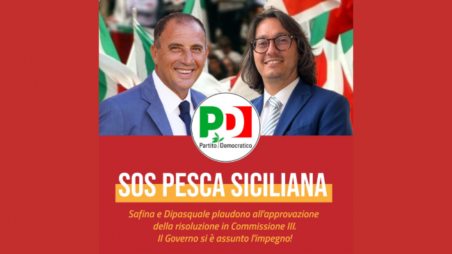 Safina e Dipasquale (PD) chiedono all’ARS tutele e risorse per il settore della pesca