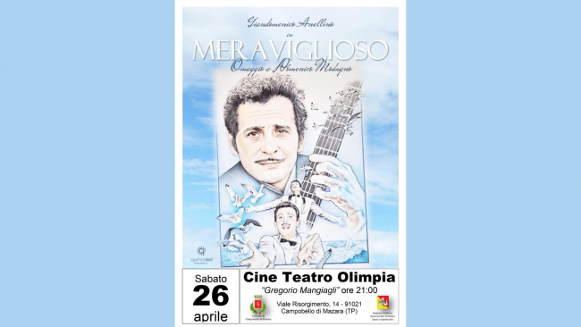 Campobello, il 26 aprile lo spettacolo 