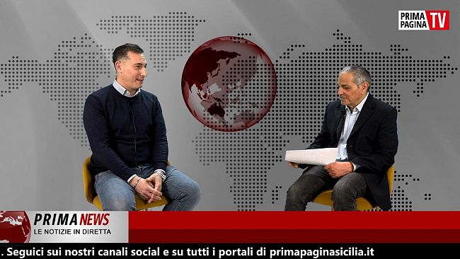 Prima news. 19 febbraio: ospite Filippo Maggio presidente Asd Mazara 2020