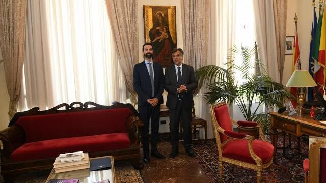 Messina. Il Sindaco Basile in visita oggi dal Rettore dell'Università degli Studi di Messina Cuzzocrea