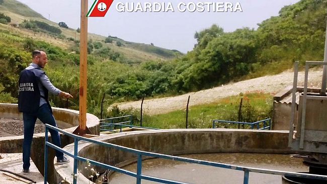Controllo depuratori in alcune città dalla Capitaneria di Mazara. Verbali e multe salatissime.