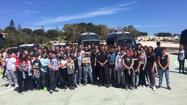 San Vito Lo Capo, esercitazione del reparto di soccorso dei Carabinieri