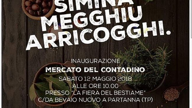 Partanna, tutto pronto per l’inaugurazione del Mercato del contadino