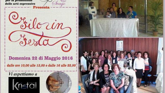 Marsala, l’Associazione “Ago&Svago” ha presentato: “Il grande Filo in Festa”