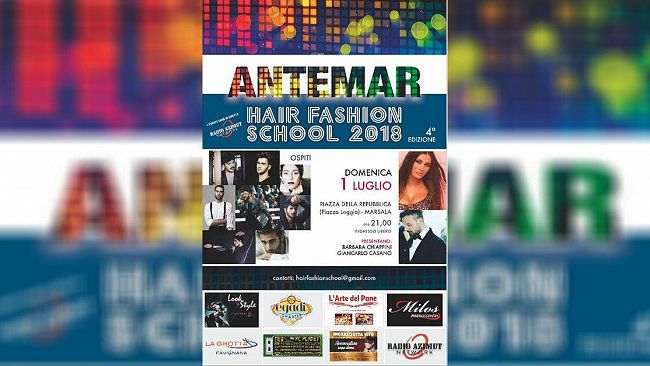 Definito il cast della 4^ edizione di “Hair Fashion School By Antemar” in scena domenica 1 luglio