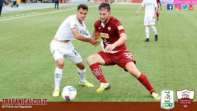 Rimpianto Trapani. Al “Castellani” termina 1-1