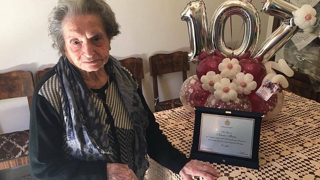 Paceco in festa per i 107 anni di nonna Maria