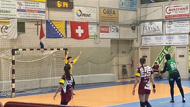 Sconfitta per l'Handball Erice contro Cassano Magnago 29-26