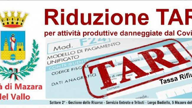 Modifica al regolamento per la riduzione della Tari alle utenze domestiche