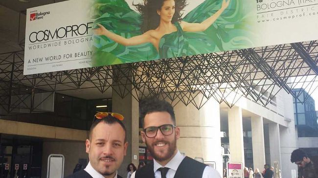 Due “nobili lame” mazaresi al Cosmoprof di Bologna: successo dei “barbers” Romano e Rifiorito